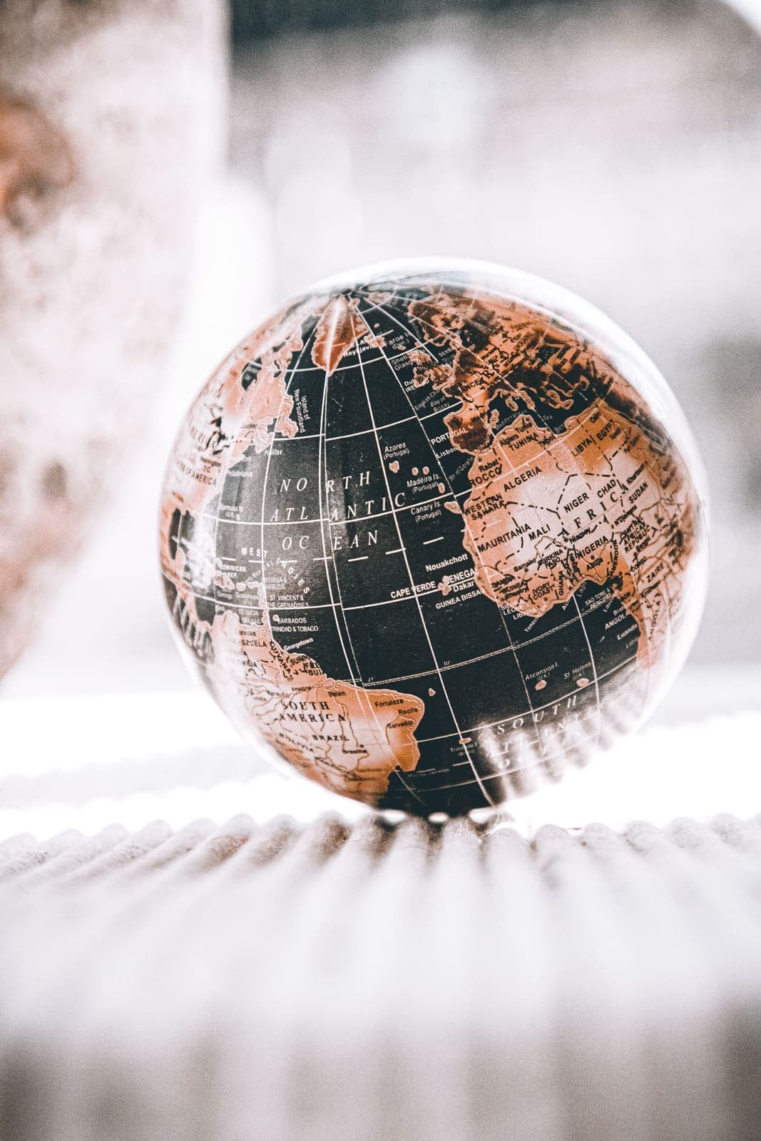 Global business impact — representing international entrepreneurship and growth